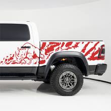 Kit de décalcomanies en vinyle Rhino Splash Side pour caisse Dodge RAM 1500 RHO_3