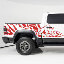 Kit de décalcomanies en vinyle Rhino Splash Side pour caisse Dodge RAM 1500 RHO_4