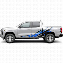 Bandes en vinyle usées pour porte anti-projections et flanc de caisse pour Chevrolet Colorado 3e génération 2023-2026_3
