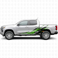 Bandes en vinyle usées pour porte anti-projections et flanc de caisse pour Chevrolet Colorado 3e génération 2023-2026_4