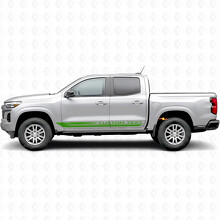 Bandeaux Vinyle Cadre de Porte et Bas de Caisse Personnalisés pour Chevrolet Colorado 3e Gén 2023-2026_6