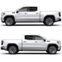 Autocollant vinyle décoratif drapeau hawaïen pour vitre latérale GMC Sierra 3