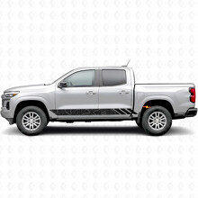 Bandes Vinyle Topographiques pour Porte & Bas de Caisse Chevrolet Colorado 3e Gén 2023-2026_2