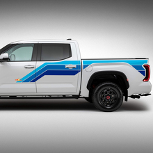 Kit de décalcomanies vinyles graphiques rétro style ancien Heritage pour les côtés de la caisse Toyota Tundra 3