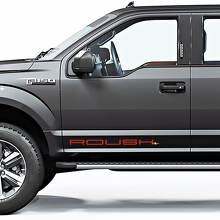 Autocollants Vinyle Latéraux Style Roush pour camion Musclecar_2