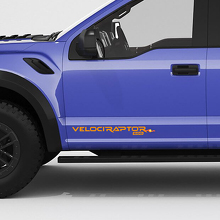 Autocollant décalque VelociRaptor V8 600 Portes latérales Hayon pick-up pour Ford f150 3