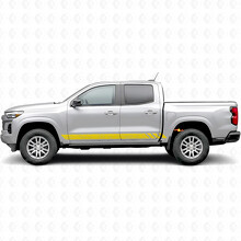 Bandes vinyles topographiques pour porte et bas de caisse Chevrolet Colorado 3e génération 2023-2026_3