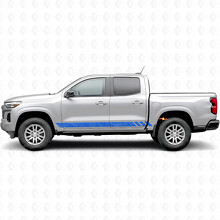 Bandes vinyles topographiques pour porte et bas de caisse Chevrolet Colorado 3e génération 2023-2026_5
