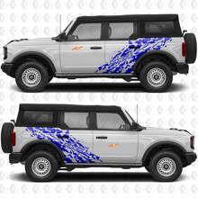 Autocollant en vinyle 4x4 Off Road Splash Side Doors Graphics 3 pour Musclecar horse 2