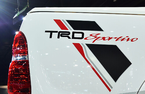 Kit de décalcomanies latérales arrière TRD Sportivo pour Toyota Hilux Vigo SR5 2005-2014