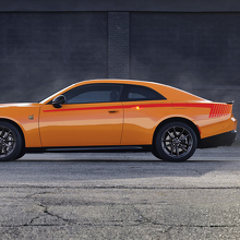 Autocollant en vinyle bandes latérales Sixpack Quarter Panel pour Dodge Charger 3