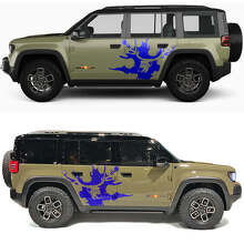 Kit d'autocollants en vinyle pour porte latérale Splash Skull Deer pour Jeep Recon_2