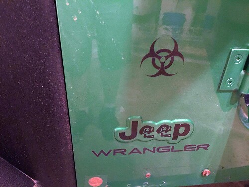 Autocollant Logo Équipe de Réponse à une Invasion de Zombies pour Jeep Wrangler Rubicon
