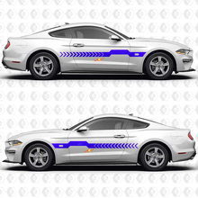 Autocollant en vinyle bande centrale pour portes latérales pour Musclecar Musclecarmodel 2