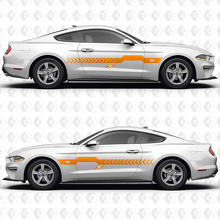 Autocollant en vinyle bande centrale pour portes latérales pour Musclecar Musclecarmodel 3
