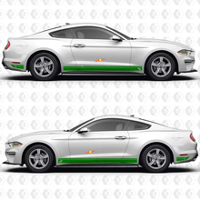 Autocollant vinyle à bandes larges latérales pour porte de muscle car Musclecarmodel 3
