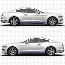 Kit de décalcomanies en vinyle de bandes latérales pour porte Shelby GT350R pour muscle car Musclecarmodel S550_2