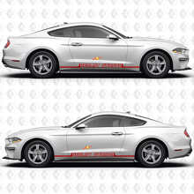 Kit de décalcomanies en vinyle de bandes latérales pour porte Shelby GT350R pour muscle car Musclecarmodel S550_3