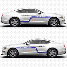 Kit de décalcomanie vinyle latérale à rayures inspiration piste GT500 pour Musclecar Musclecarmodel GT500_2