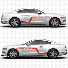 Kit de décalcomanie vinyle latérale à rayures inspiration piste GT500 pour Musclecar Musclecarmodel GT500_3