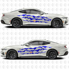 Autocollants en vinyle à rayures griffes pour portes latérales pour Musclecar Musclecarmodel 2