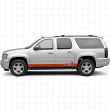 Bandes en vinyle pour portes et bas de caisse Alpine Ridge pour Chevrolet Suburban GMT900 2007-2014_4