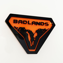 Badge d’aile Mountains Badlands Badge de hayon Emblème 3D 5
