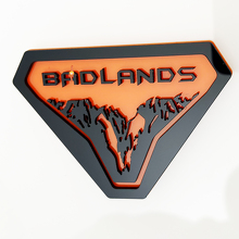 Badge d’aile Mountains Badlands Badge de hayon Emblème 3D 7