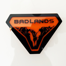 Badge d’aile Mountains Badlands Badge de hayon Emblème 3D 9