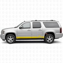 Bandes Vinyle à Couches pour Portières & Bas de Caisses pour Chevrolet Suburban GMT900 2007-2014_3