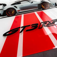 Panneau d’art mural de garage en acrylique brillant inspiré du GT3 RS_4