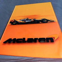 Panneau d'Art Mural de Garage en Acrylique Glossy Personnalisé F1 McLaren 4