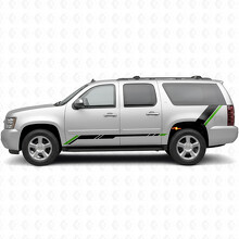 Bandes Vinyle Accent Montant de Porte & Quart Arrière pour Chevrolet Suburban GMT900 2007-2014_4