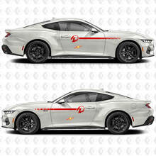 Autocollants en vinyle ombre de cheval pour bandes latérales pour Musclecar Musclecarmodel_3