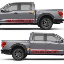 Cut Out Claw Marks Text Side Doors Rocker Panel Vinyl Decal Sticker for Ford F-150 3