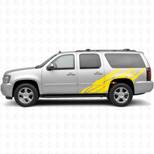 Bandes en vinyle dentelées pour porte et quart arrière pour Chevrolet Suburban GMT900 2007-2014_3