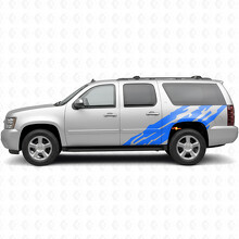 Bandes en vinyle dentelées pour porte et quart arrière pour Chevrolet Suburban GMT900 2007-2014_5