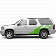 Bandes en vinyle dentelées pour porte et quart arrière pour Chevrolet Suburban GMT900 2007-2014_6