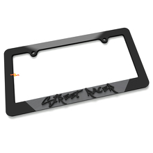 Street Racer Black Grey Acrylic License Plate Frame for Car lovers 2
