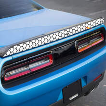 Autocollant en Vinyle Graphique à Motif alvéolaire pour Spoiler Dodge Challenger_3