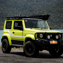 Kit de décalcomanies autocollants graphiques pour bas de caisse, portes latérales et capot pour Suzuki JIMNY 3