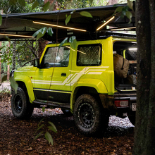 Kit de décalcomanies autocollants graphiques pour bas de caisse, portes latérales et capot pour Suzuki JIMNY 4