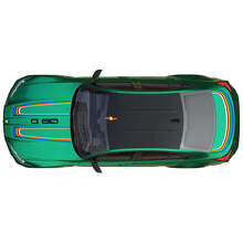Autocollants vinyle bandes capot coffre M Performance 2 pour BMW M3 G80 2