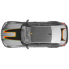 Autocollant Vinyle Graphique Abstrait M Performance pour Capot Coffre BMW M3 G80 3