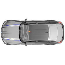 Autocollant Vinyle Bandes Capot M Performance pour BMW M3 G80 2