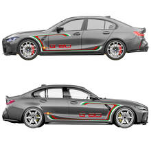 Autocollants en Vinyle Liserés Latéraux M Performance pour Garde-Boue 2 pour BMW M3 G80 3