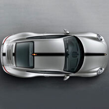 Kit de bandes fines en vinyle pour capot, toit et coffre de Porsche 911 3