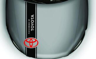 Autocollant de capot en vinyle pour TOYOTA Camry Corolla Yaris Matrix Tundra Rav 4 Runner Tacoma