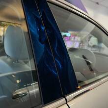 Autocollant Décalque Vinyle Portes Pilier Style Galactic Wolf 2