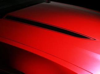 Ford Mustang Hood Spears Stripes Stickers Paire Graphics